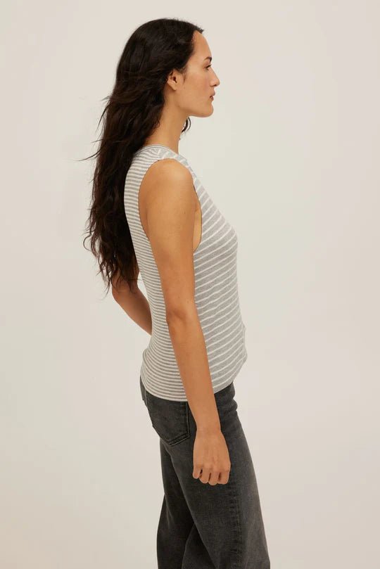 Extra Mixed Stripe Tank - happenstance.