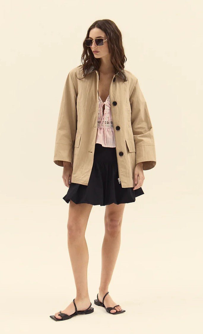 Montecarlo Oversized Barn Jacket - happenstance.