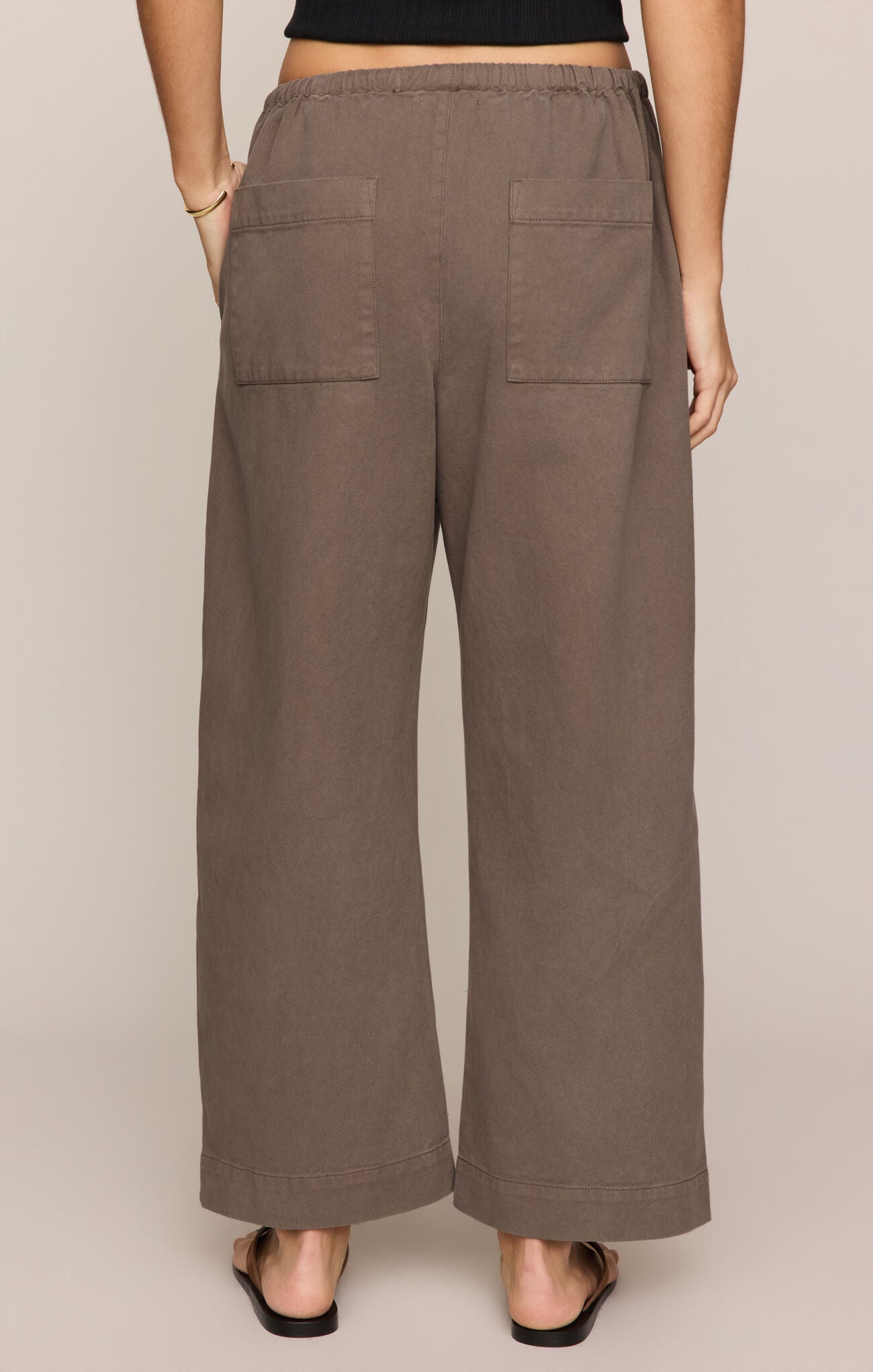 Z Supply - Kit Twill Carpenter Pant - Pebble Coast - happenstance.