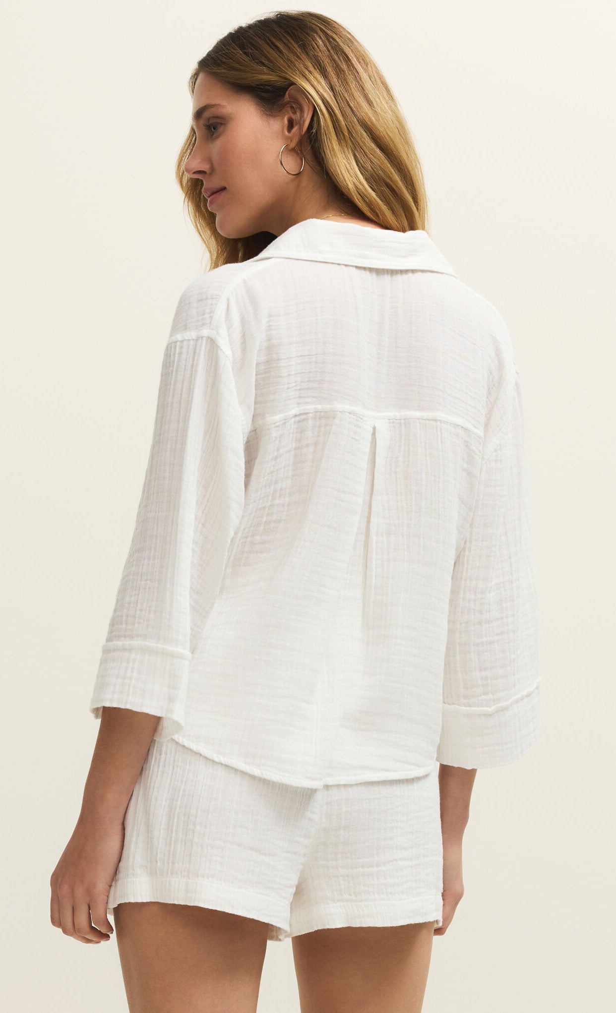 Z Supply - Helena Shirt - White - happenstance.