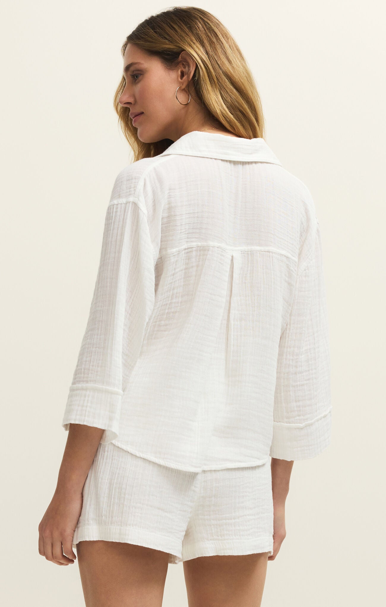 Z Supply - Helena Shirt - White - happenstance.