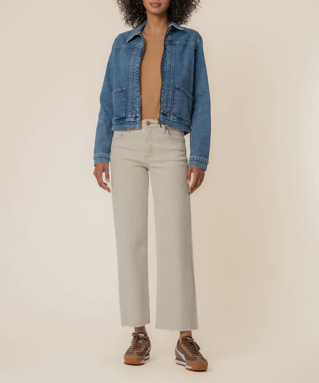 KUT from the Kloth - Genevieve Zip Front Jacket - Admiring - happenstance.
