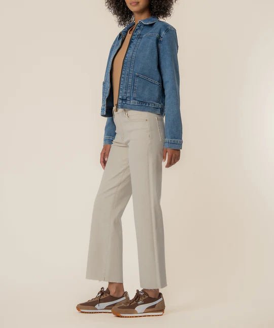 KUT from the Kloth - Genevieve Zip Front Jacket - Admiring - happenstance.