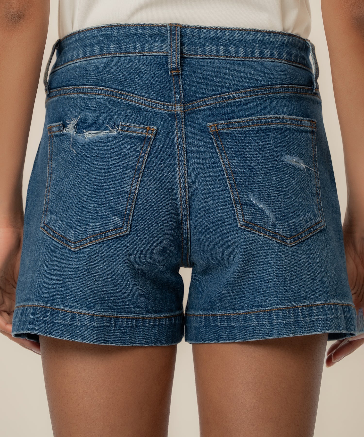 KUT from the Kloth - Jane High Rise Short W/ Pork Chop Pockets - True - happenstance.