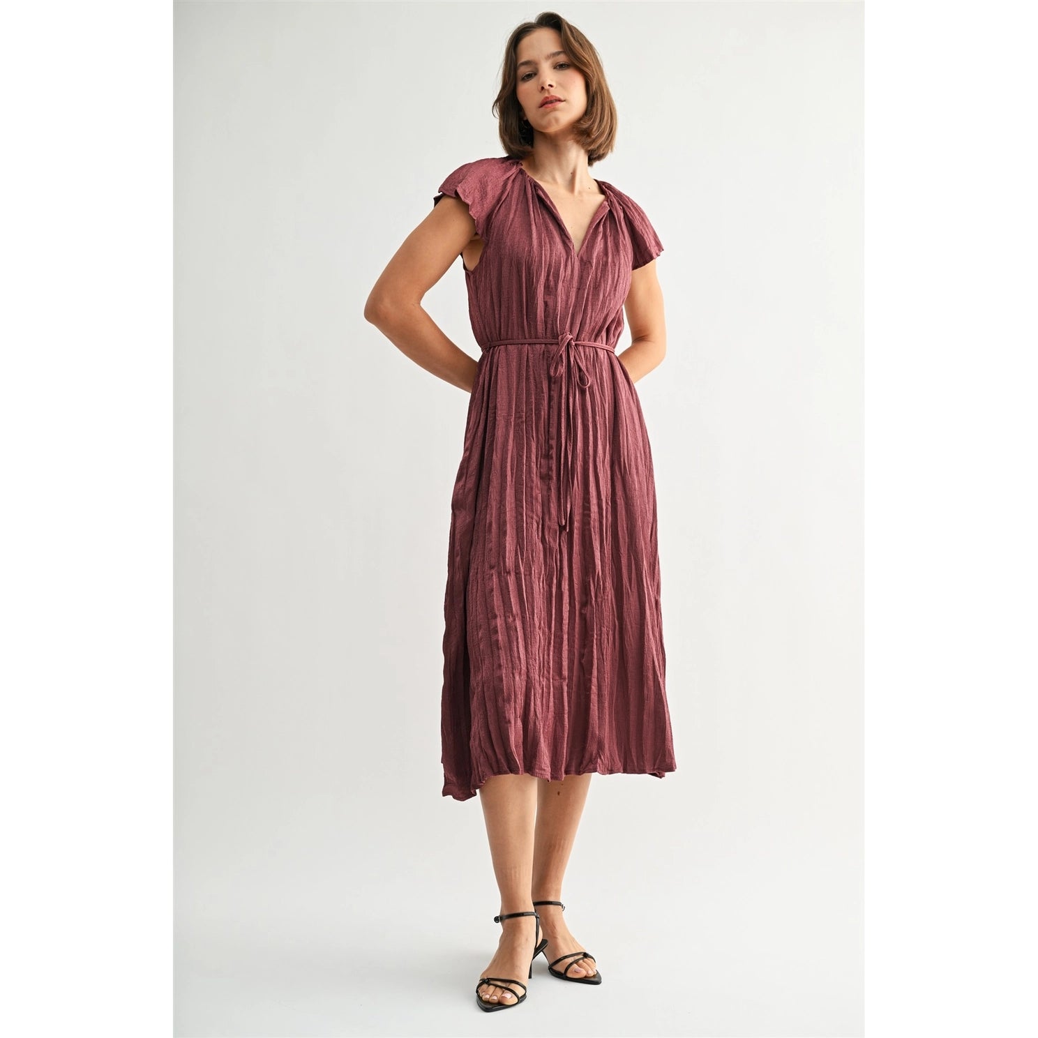 Laureen Crinkle Dress - happenstance.