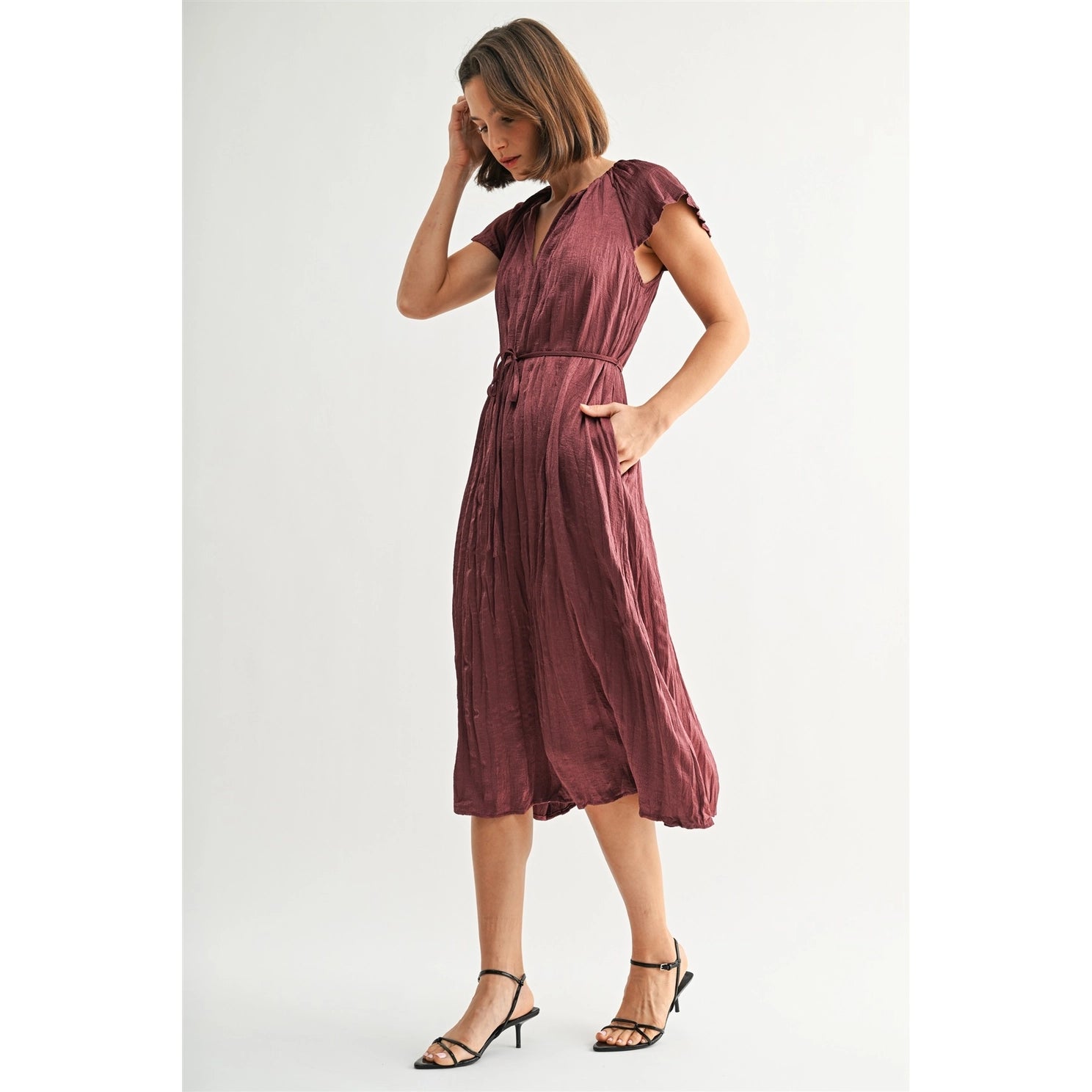 Laureen Crinkle Dress - happenstance.