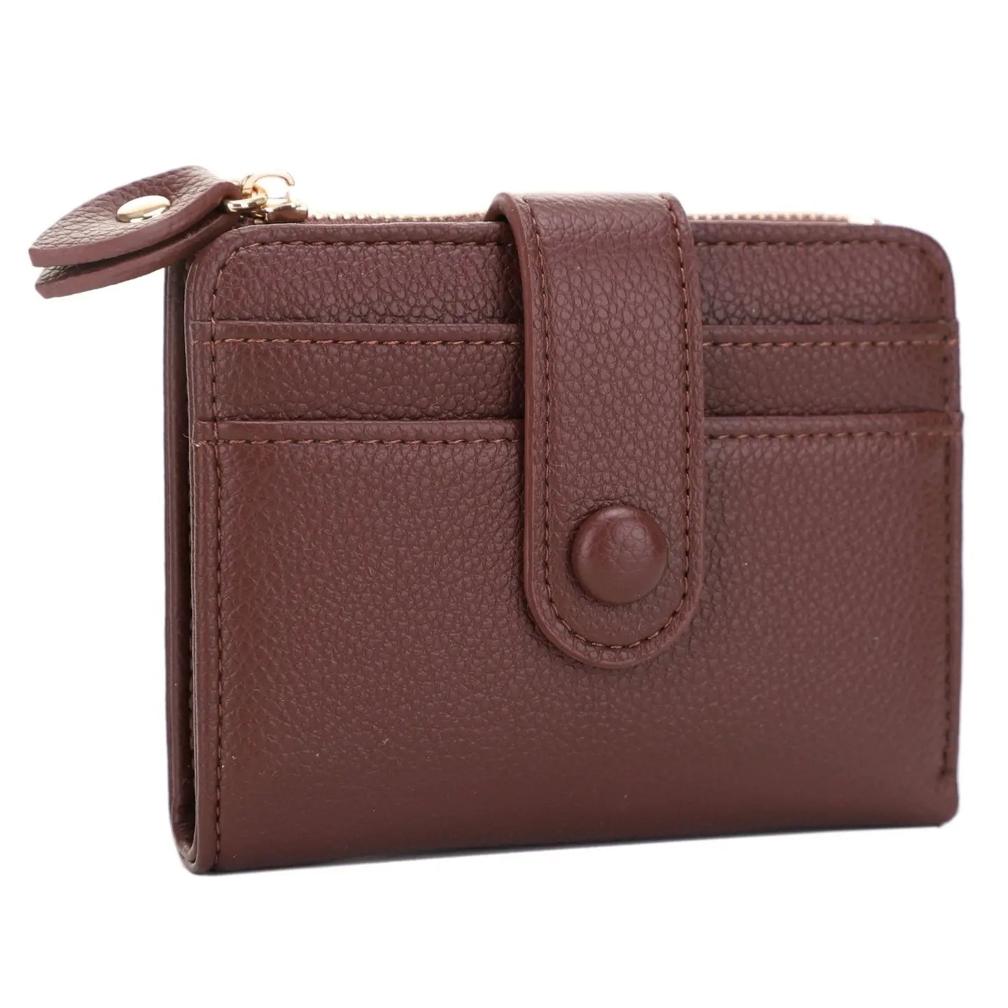 Dark brown bifold wallet