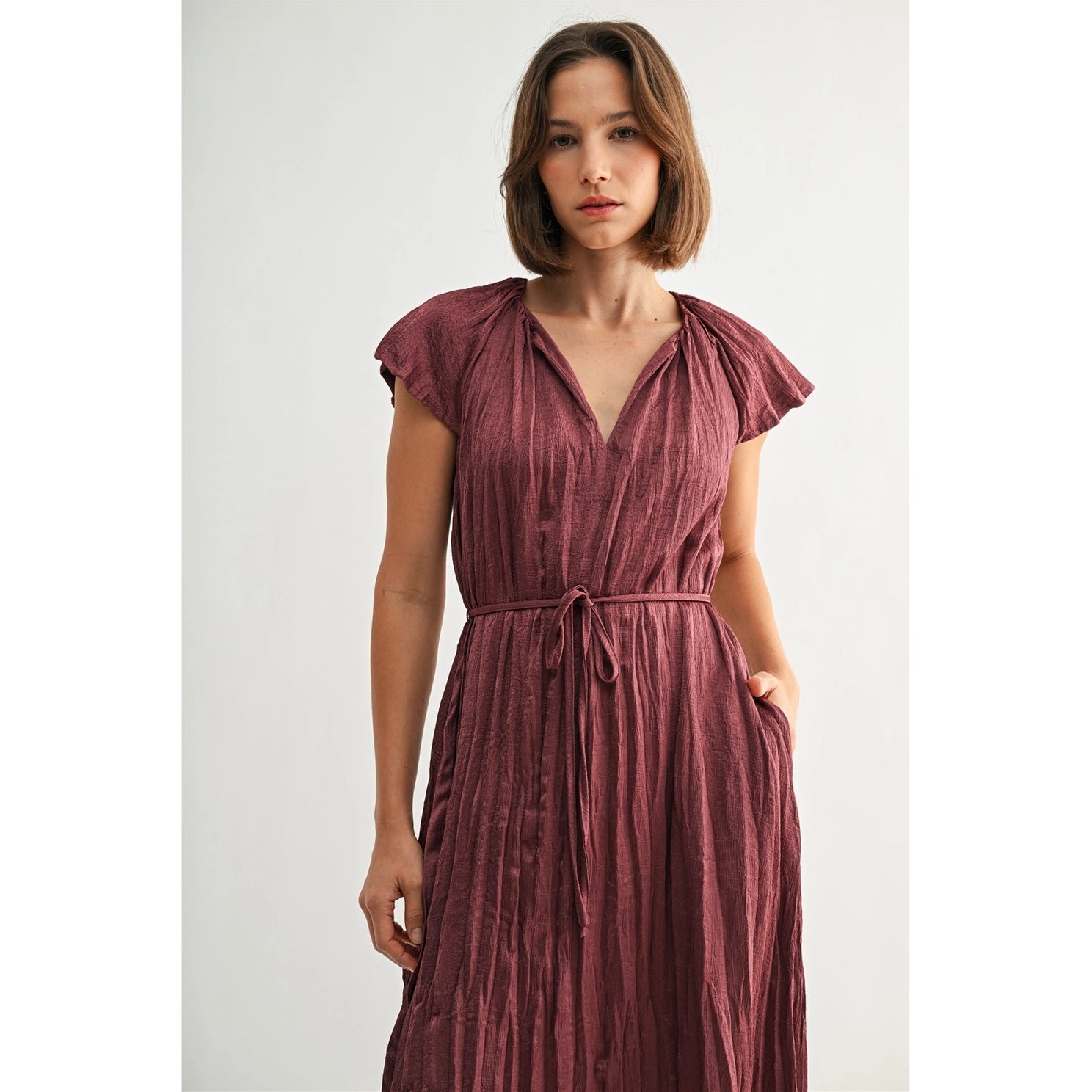 Laureen Crinkle Dress - happenstance.