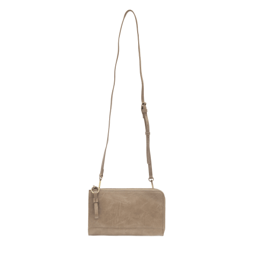 Karina Convertible Wristlet & Wallet - Shiitake - happenstance.