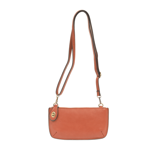 Mini Crossbody Wristlet Clutch - Cinnamon - happenstance.