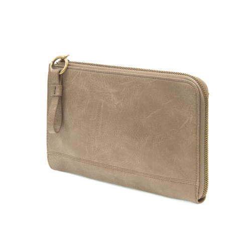 Karina Convertible Wristlet & Wallet - Shiitake - happenstance.