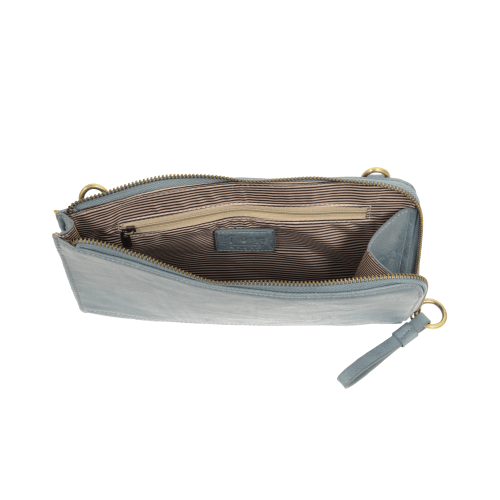 Karina Convertible Wristlet & Wallet - Chambray - happenstance.