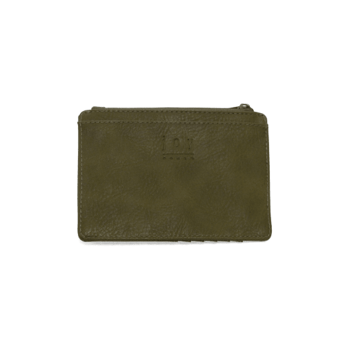 New Penny Mini Travel Wallet - Olive Brine - happenstance.