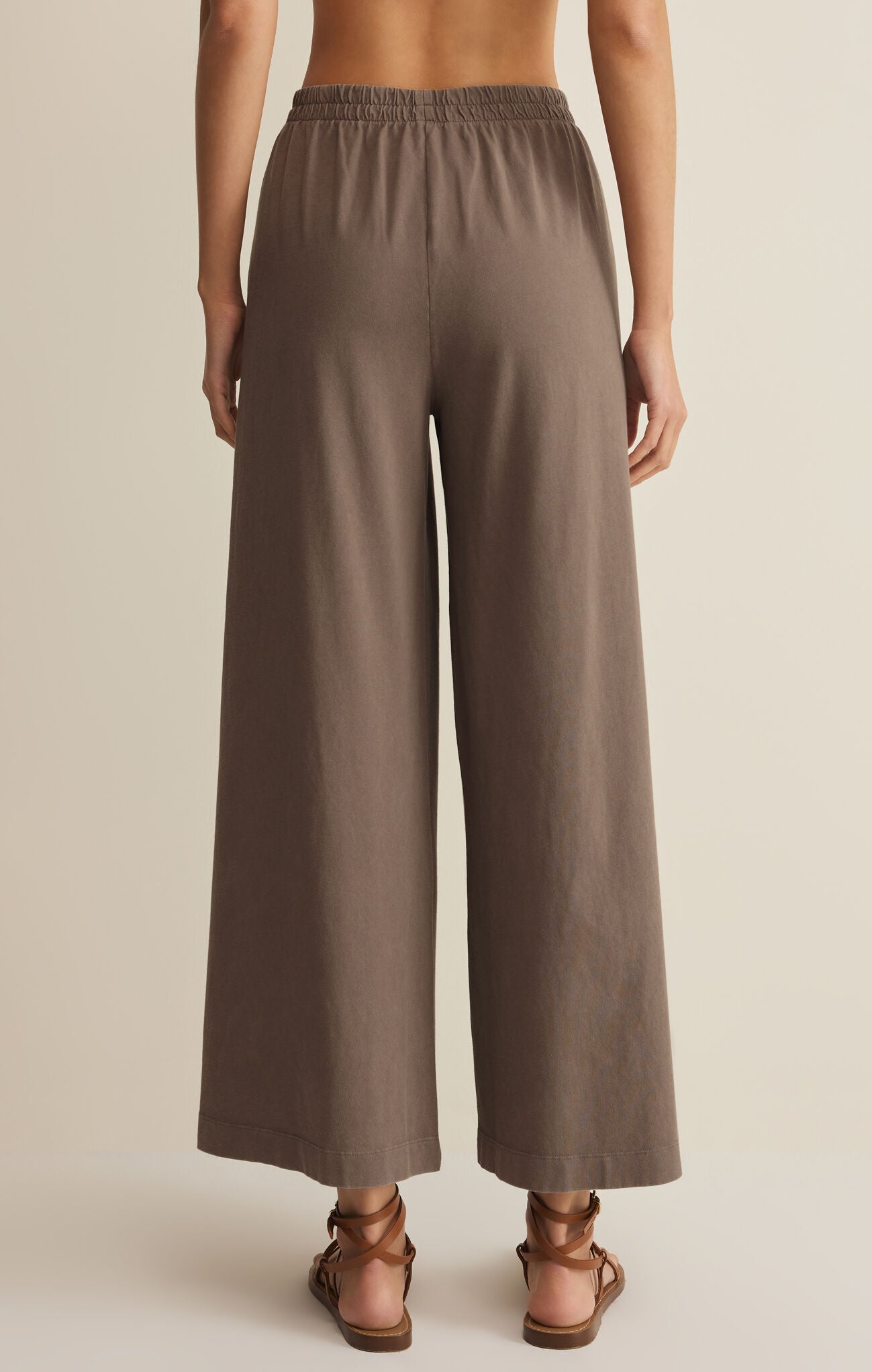 Z Supply - Scout Jersey Crop Flare Pant - happenstance.