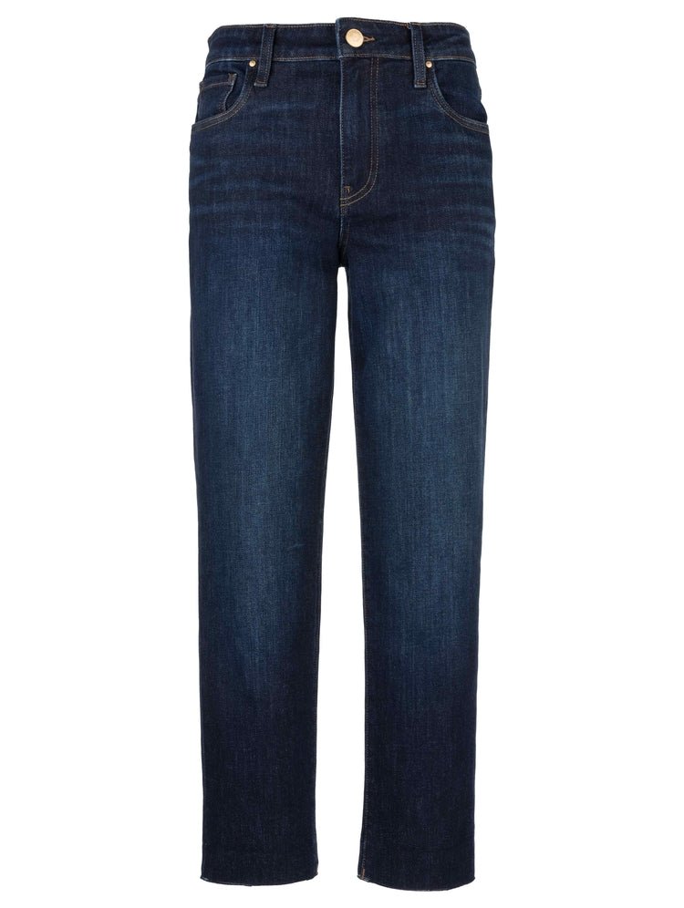 KUT from the Kloth - Reese High Rise Fab Ab Ankle Straight - Courageously - happenstance.