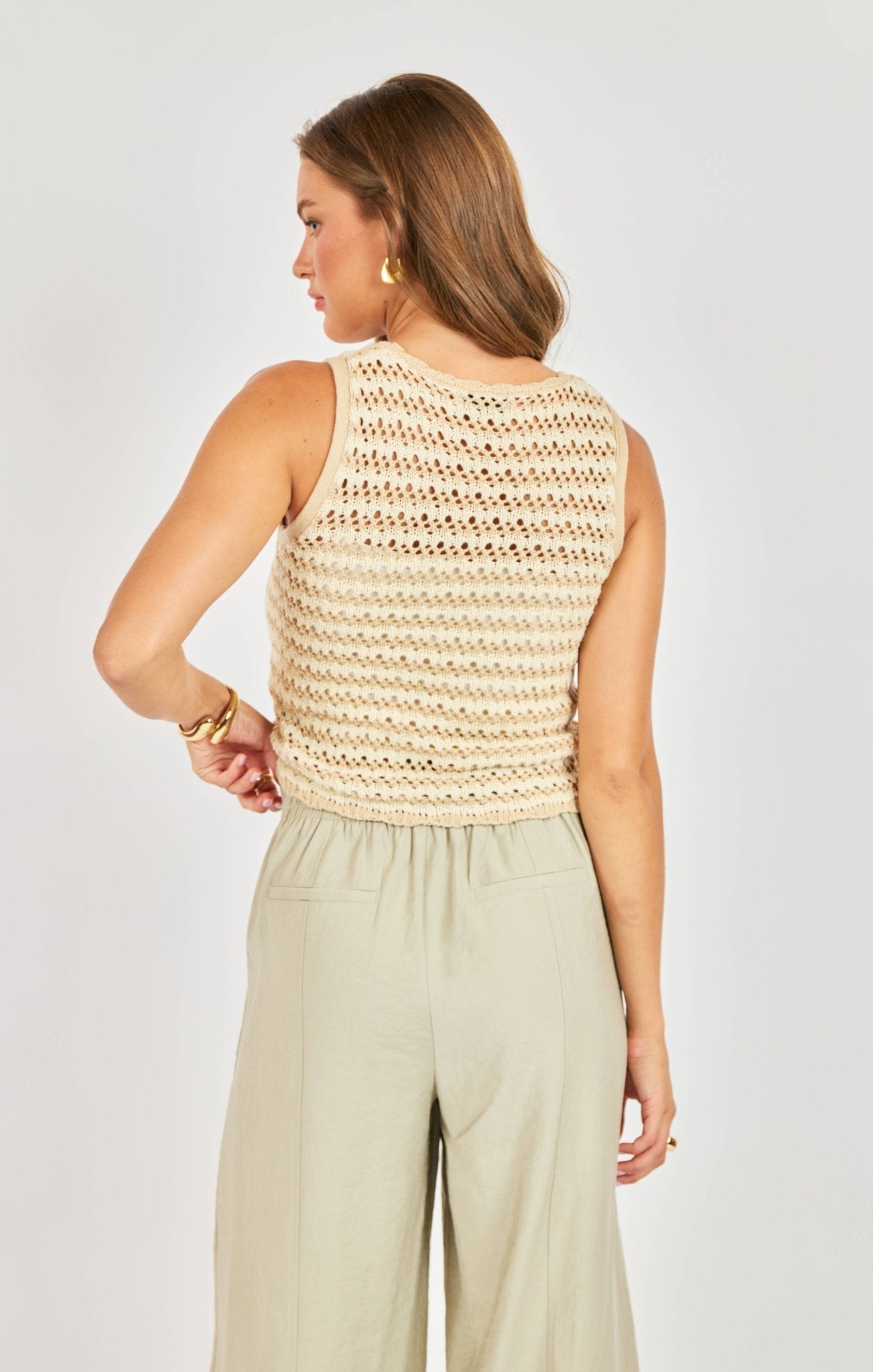 Isabella Sweater Tank - happenstance.