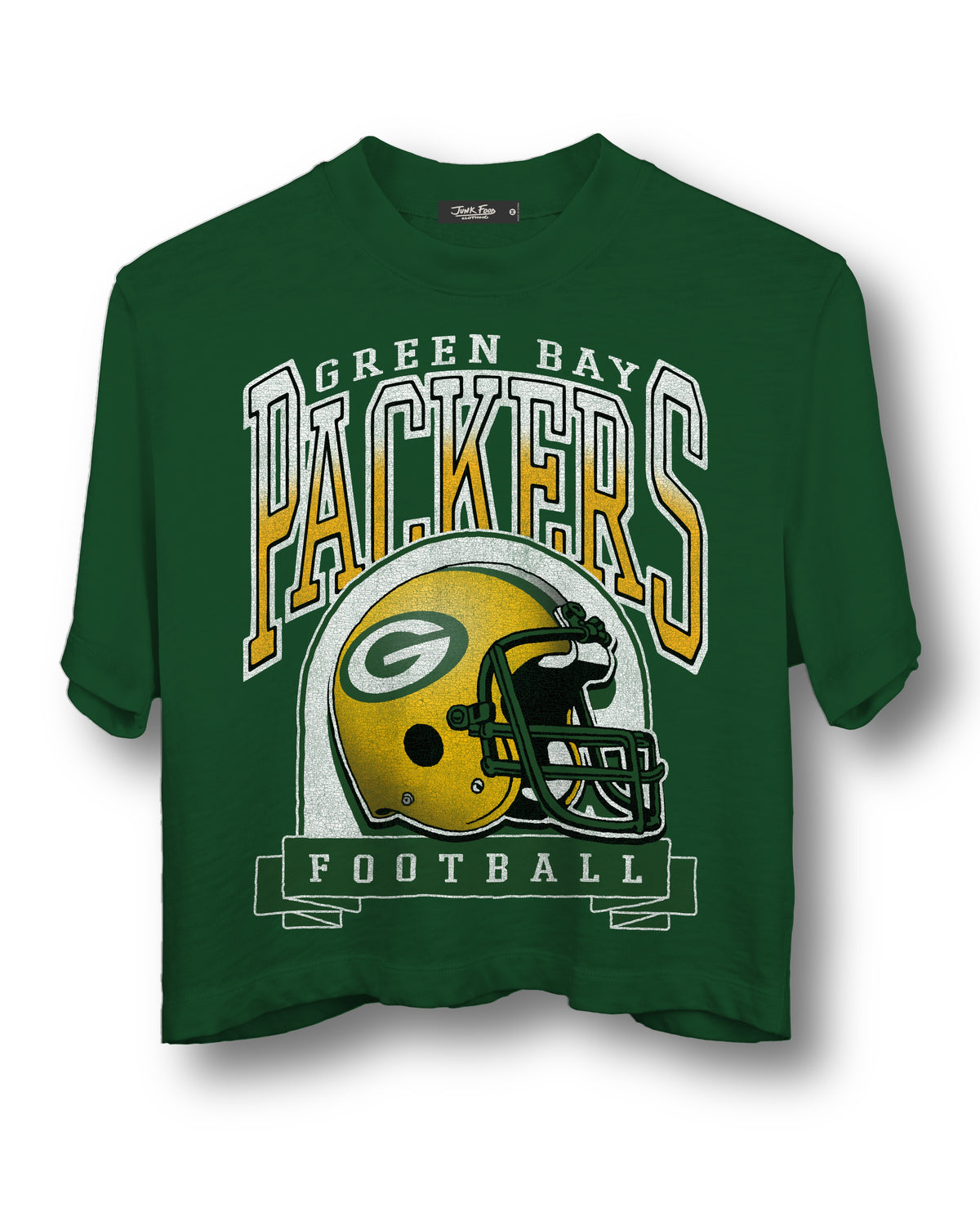 Green bay packers cropped tee