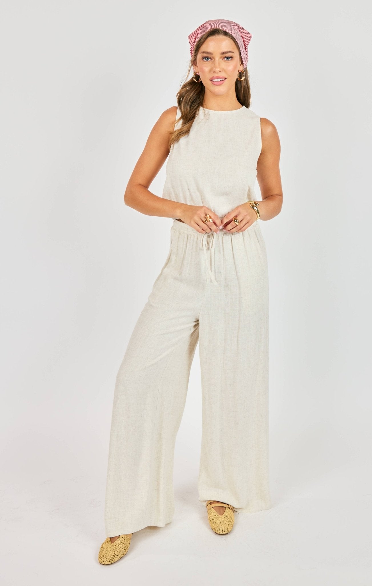 Sugarloaf Elastic Waist Pants - happenstance.