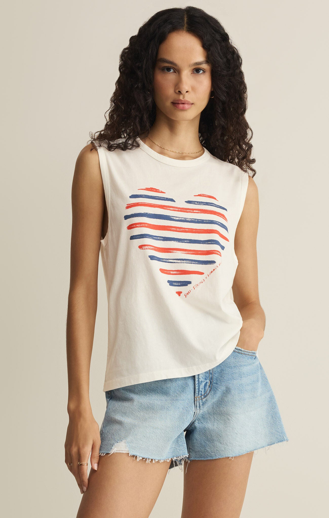 Z Supply - Heart Muscle Tank - happenstance.