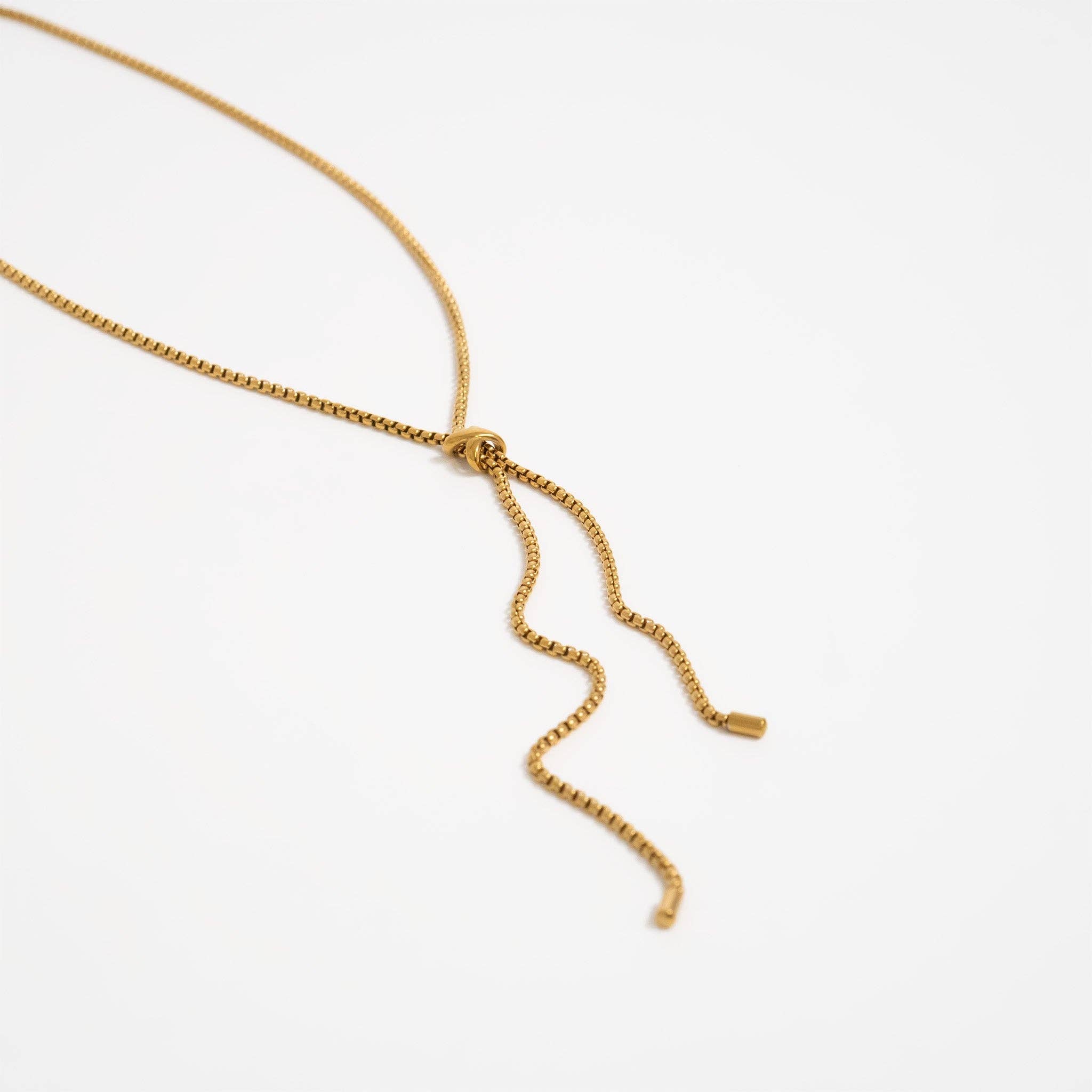 Gold Bolo Necklace - happenstance.