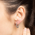 Twisted Hoop Earrings - 14mm Stainless Steel - happenstance.