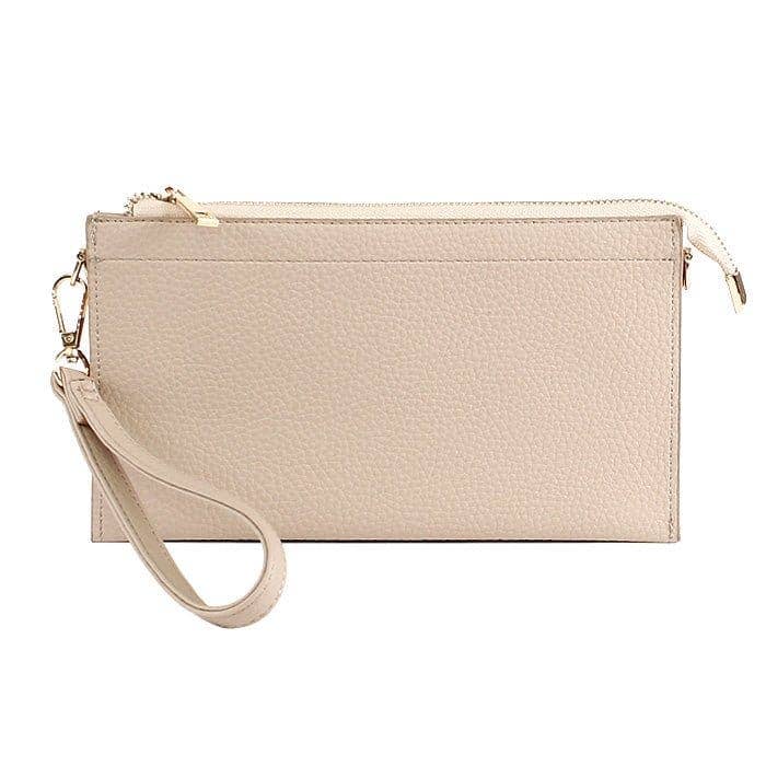 Jaylene Crossbody Bag - Light Beige - happenstance.