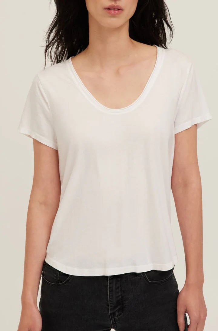 Flora U - Neck Tee - happenstance.