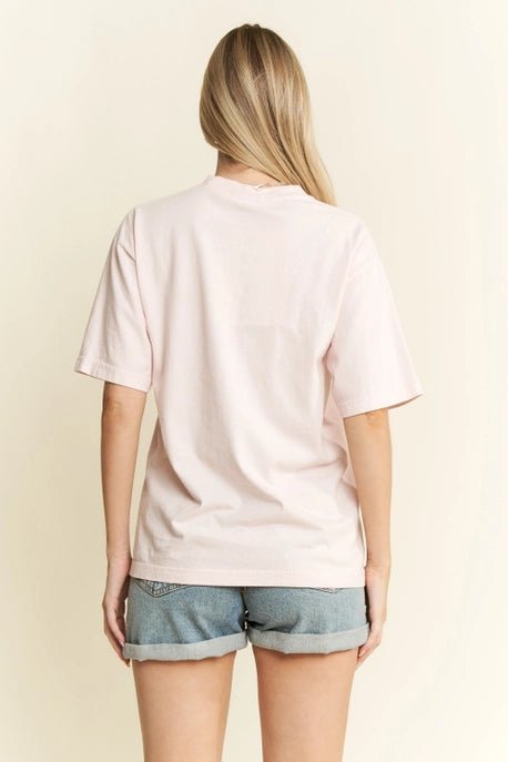 Cowgirl Cocktail Club Oversized Graphic Tee | 100% Cotton Made in USA - happenstance.