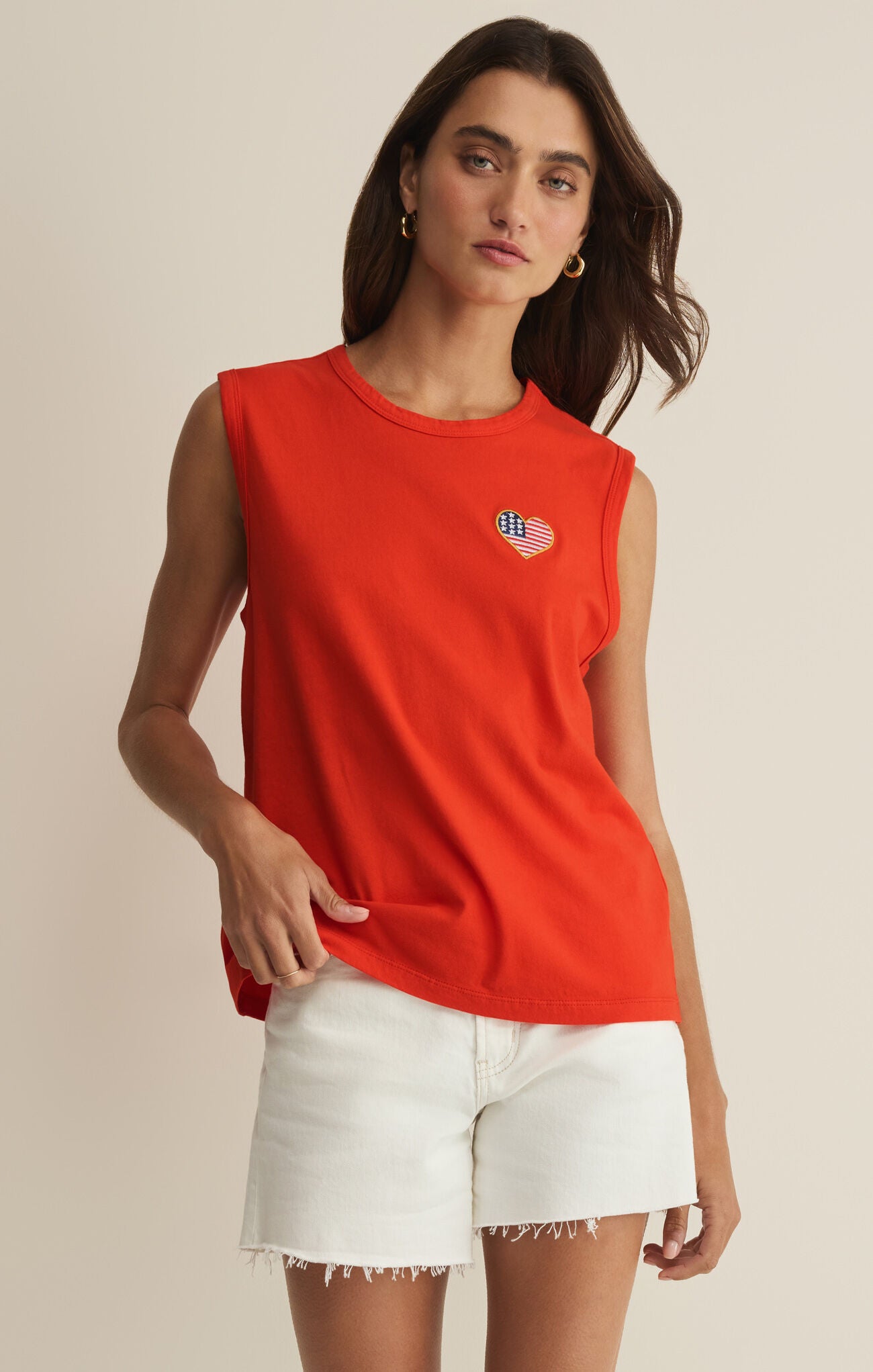 Z Supply - Flag Patch Muscle Tank - happenstance.
