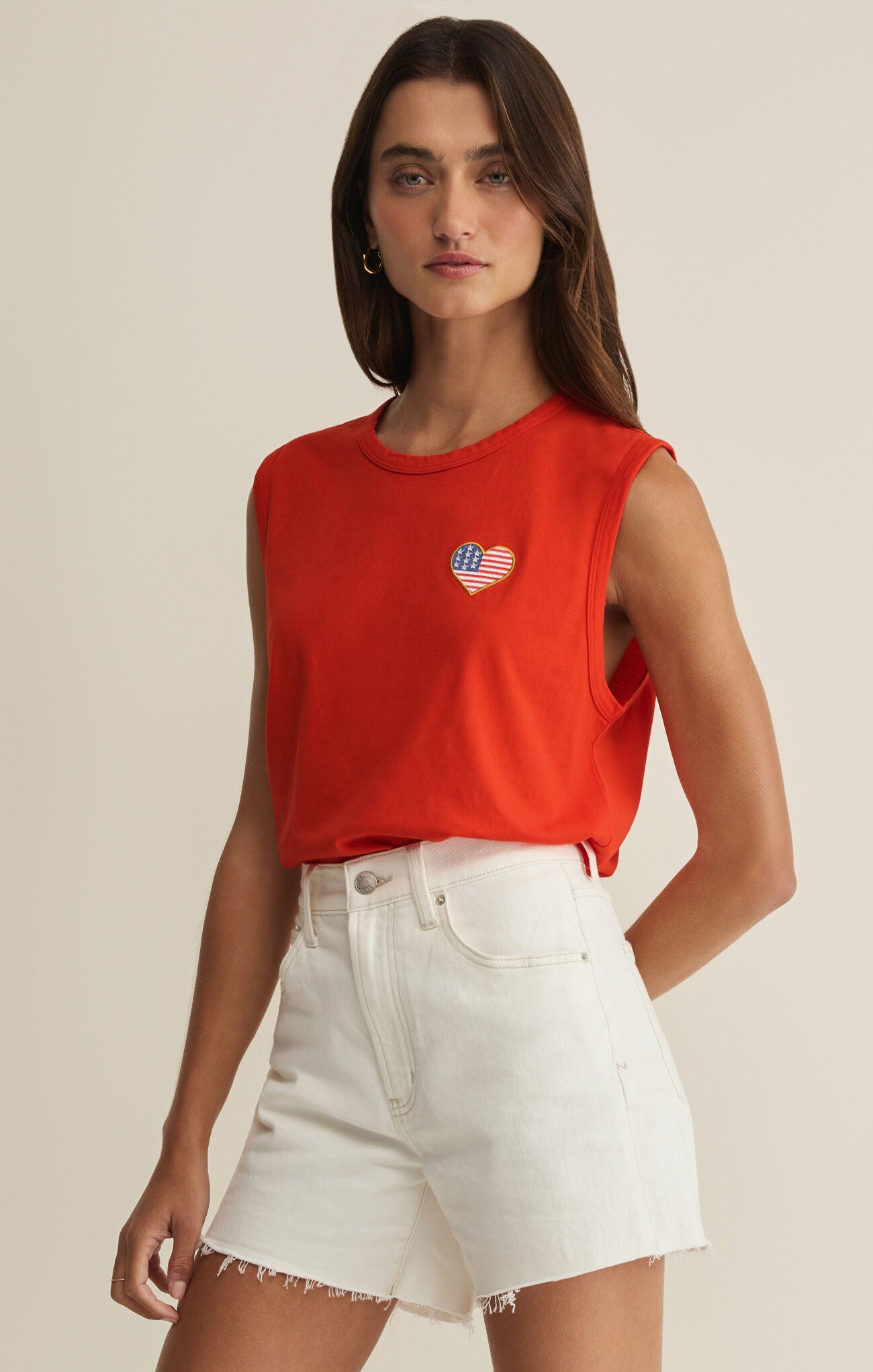 Z Supply - Flag Patch Muscle Tank - happenstance.