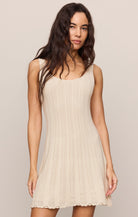 Z Supply - Nadia Mini Dress - Sandstone - happenstance.