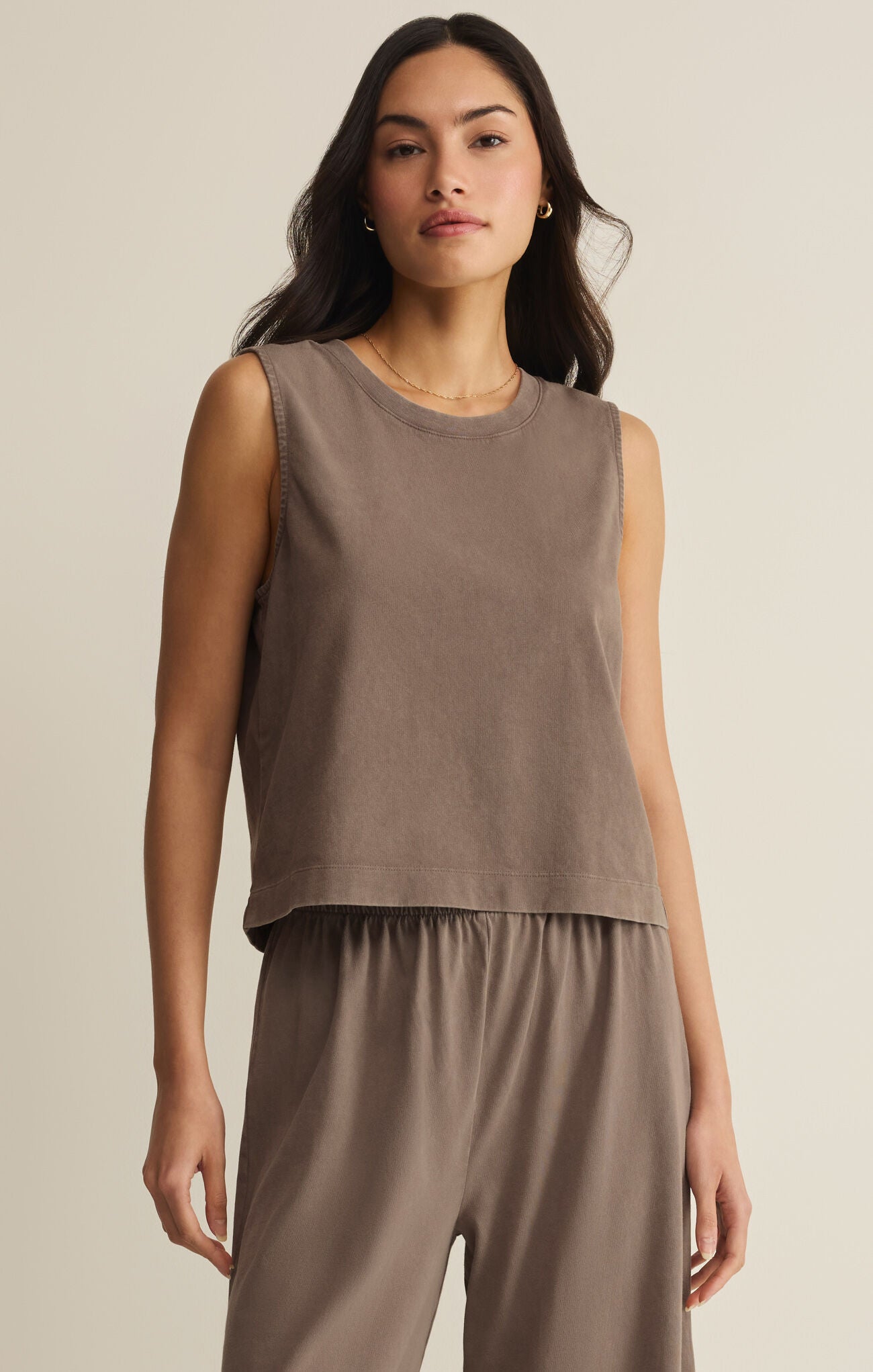 Z Supply - Sloane Jersey Muscle Tank - happenstance.