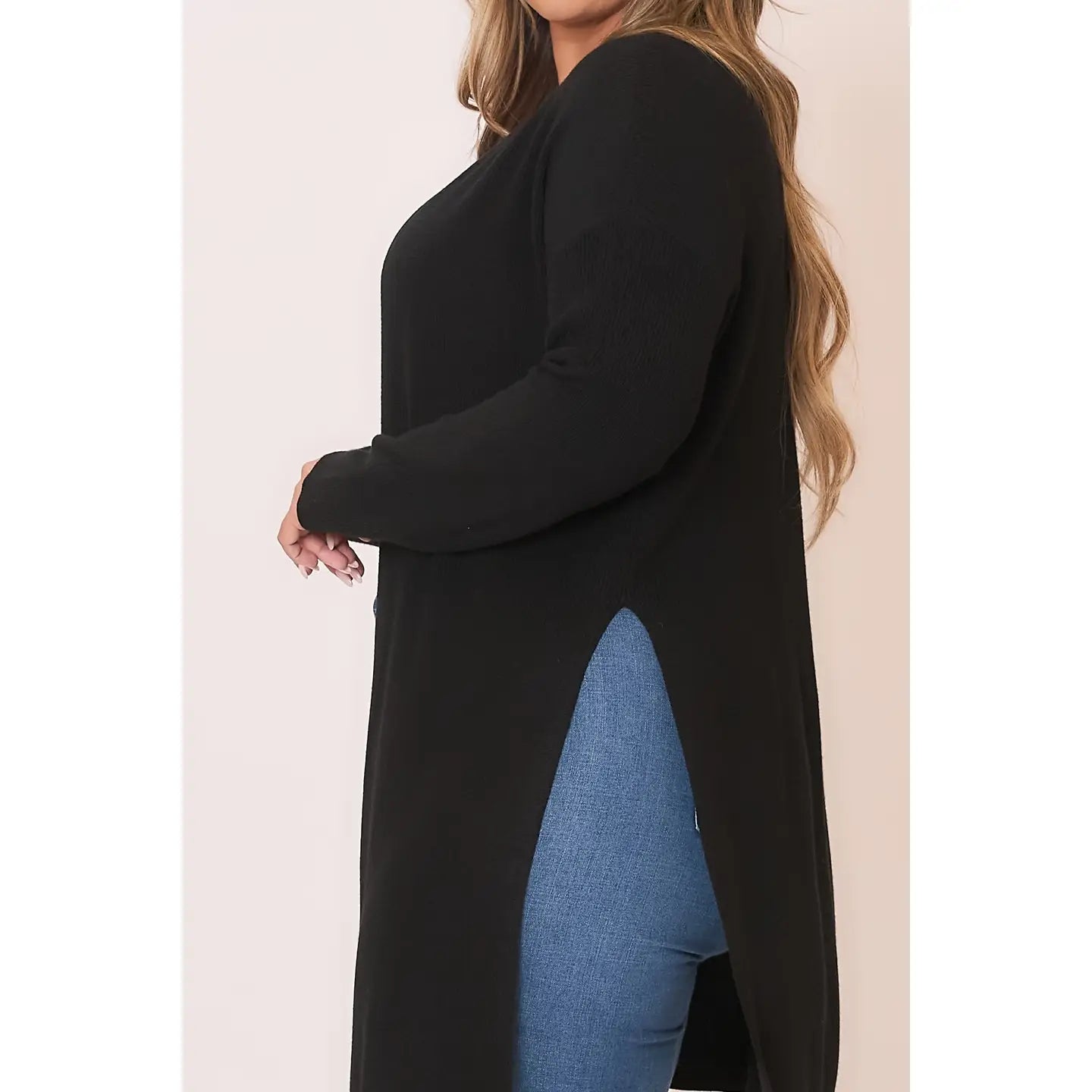 High Slit Cardigan - happenstance.