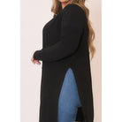 High Slit Cardigan - happenstance.