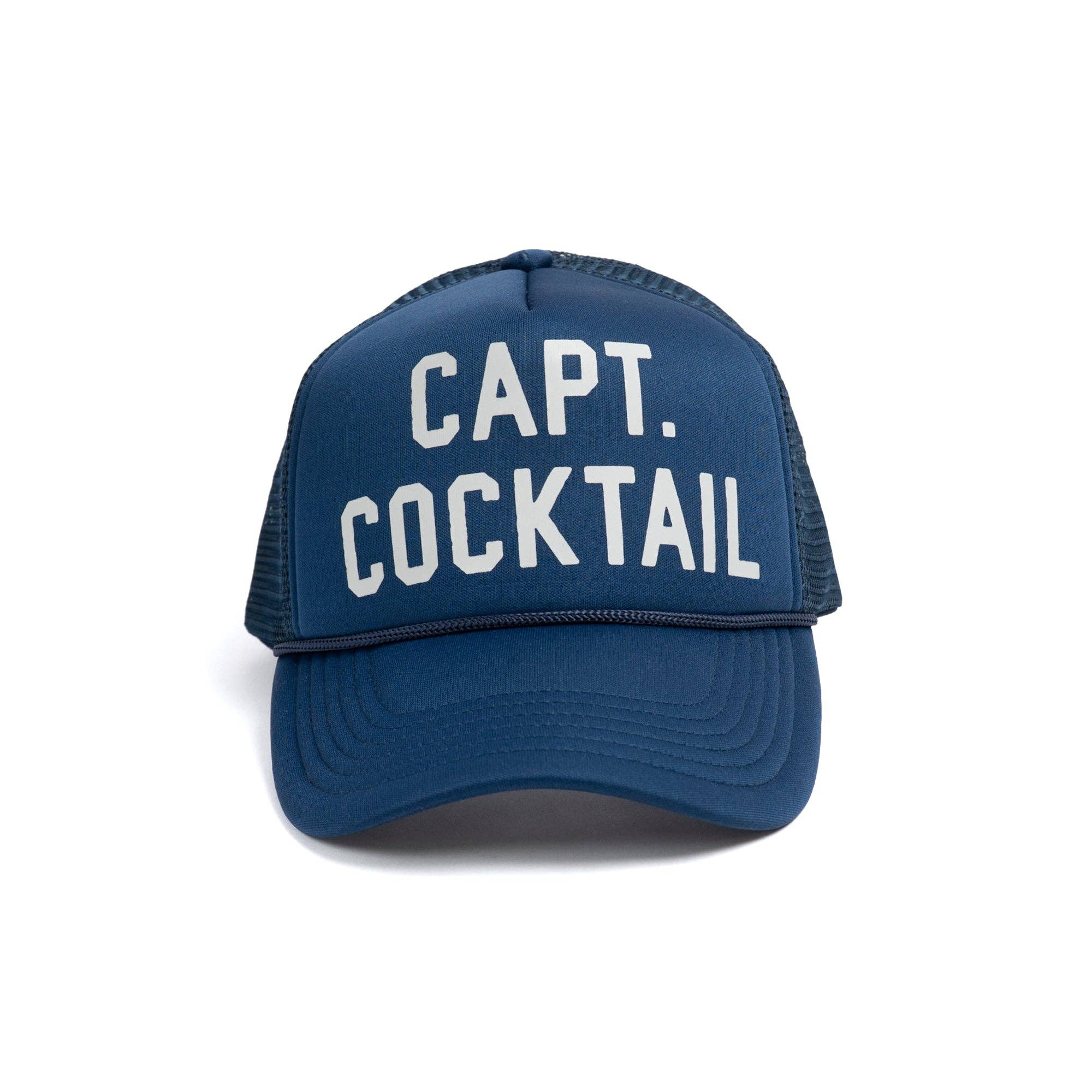 Capt. Cocktail Trucker Hat - happenstance.
