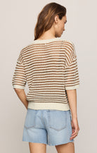 Z Supply - Kylo Striped Sweater - Taro - happenstance.