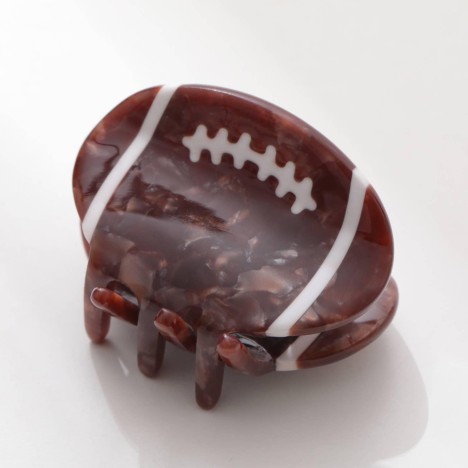 Mini Football Hair Claw