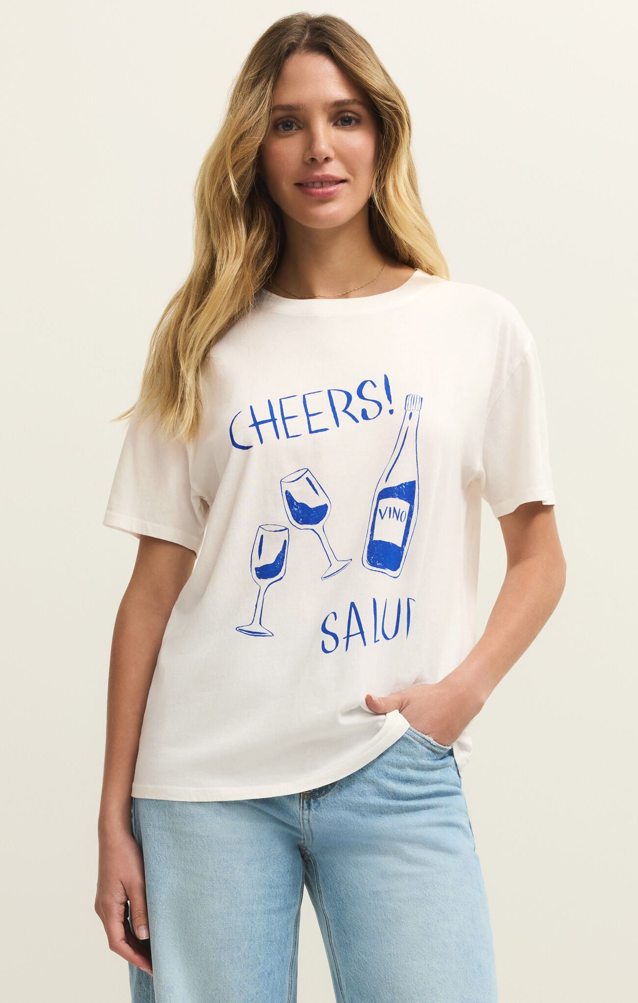 Z Supply - Salud Boyfriend Tee - happenstance.