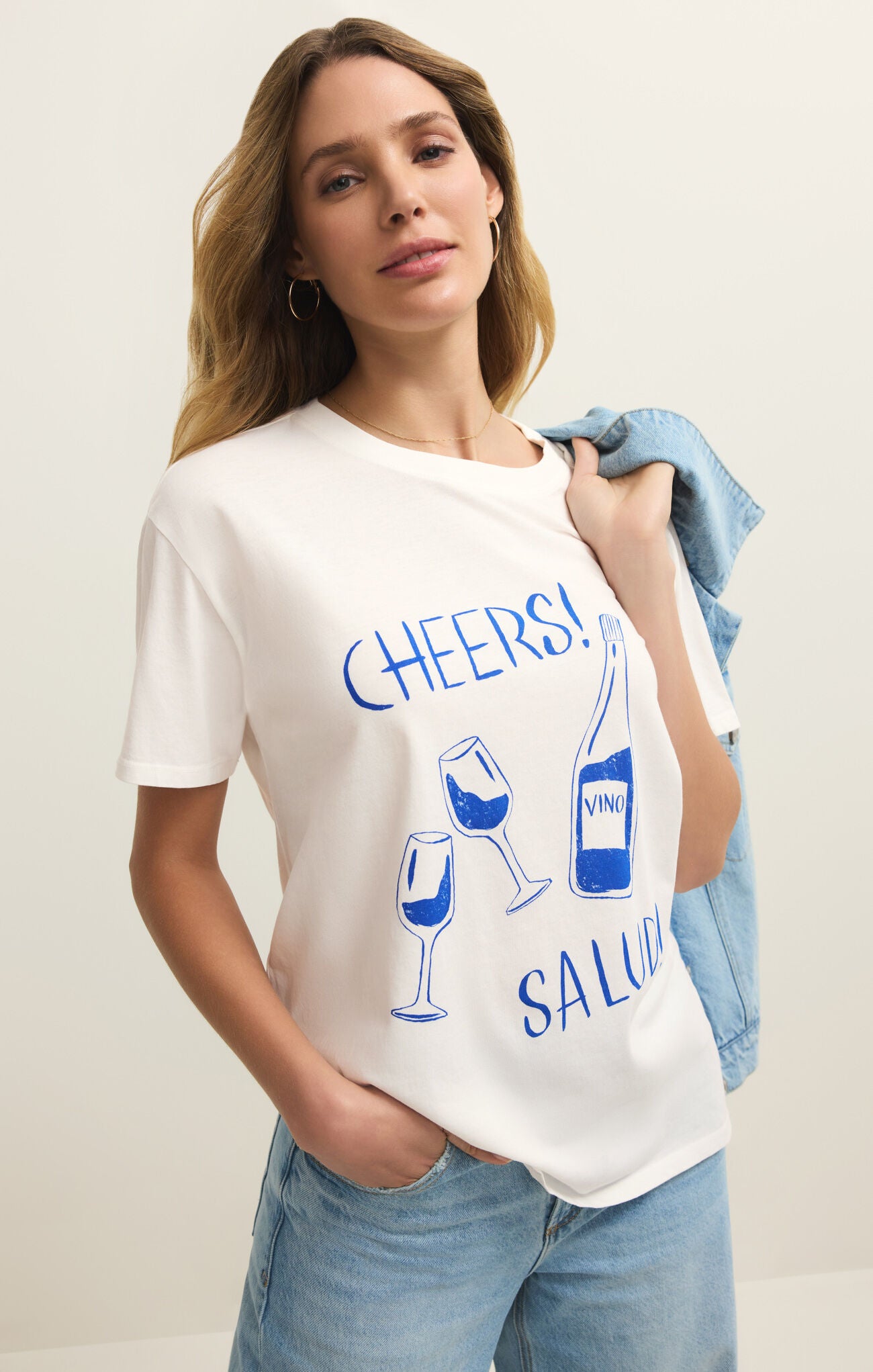Z Supply - Salud Boyfriend Tee - happenstance.