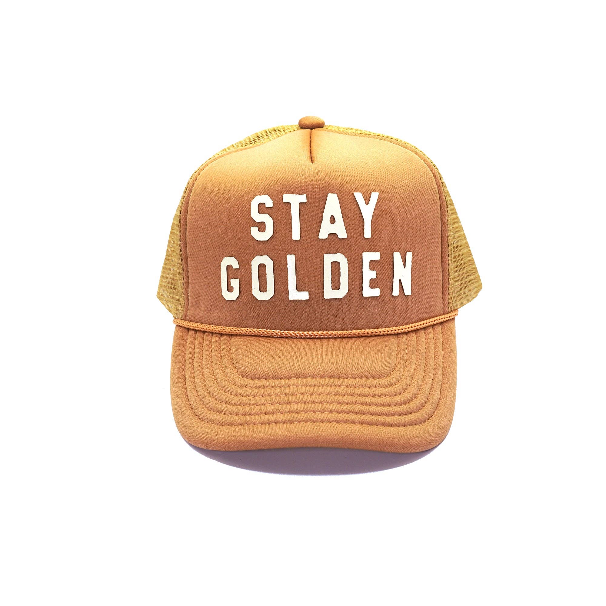 Stay Golden Trucker Hat - happenstance.