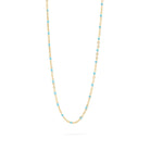 Turquoise Chain Necklace - Gold - happenstance.
