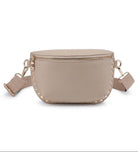 Studded Fanny Pack / Sling Bag - Natural - happenstance.