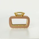 Harlow Metal Claw Clip - Tan - happenstance.