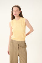 Icaria Textured Floral Knit Top - happenstance.
