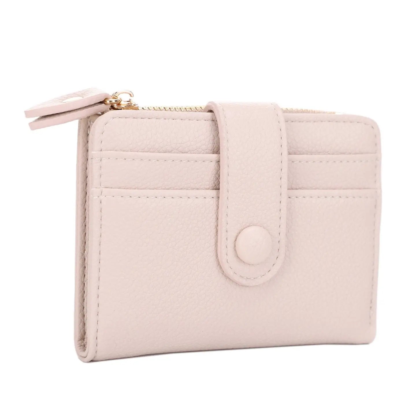 Cheyanna Bifold Wallet - Beige - happenstance.
