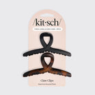 Oversized 2 pack loop claw clip 