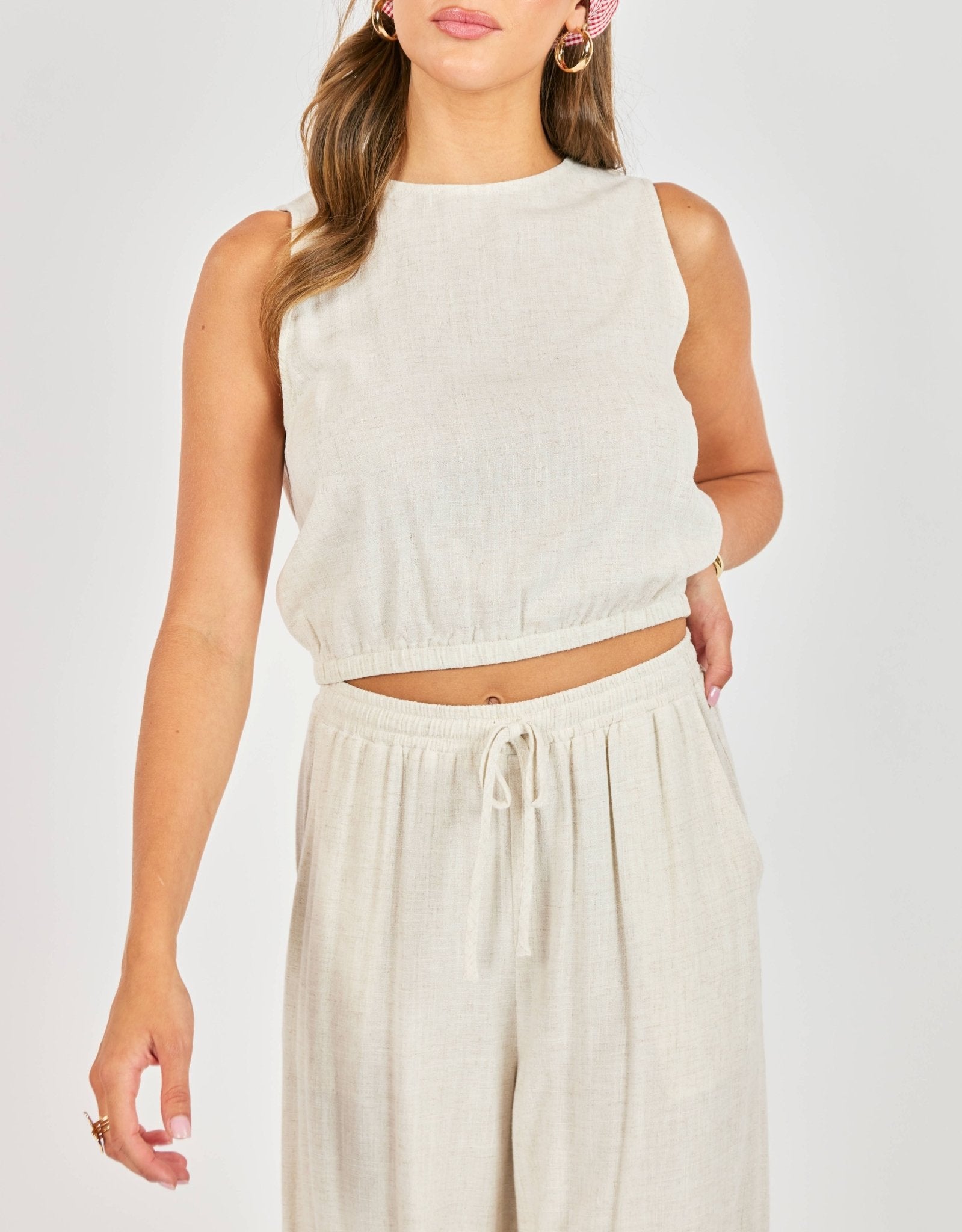 Sugarloaf Elastic Hem Top - happenstance.