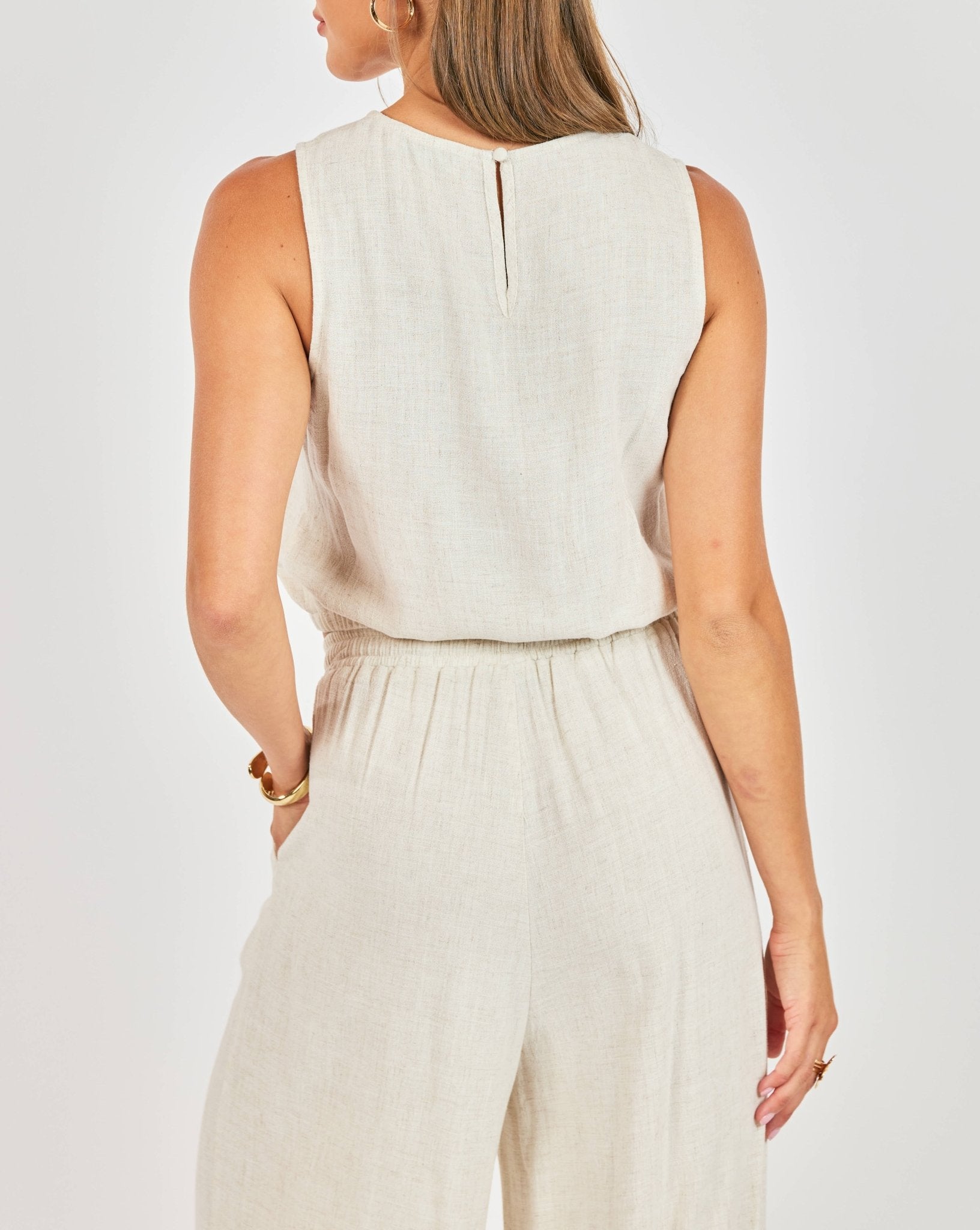 Sugarloaf Elastic Hem Top - happenstance.