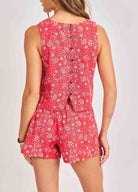 Firecracker Sleeveless Top - happenstance.