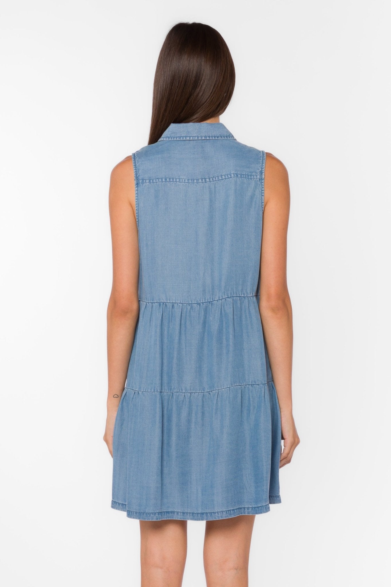 Collette Denim Dress - happenstance.